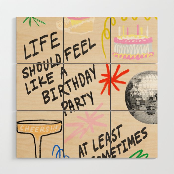 Good Times Wood Wall Art Gallery Image 1