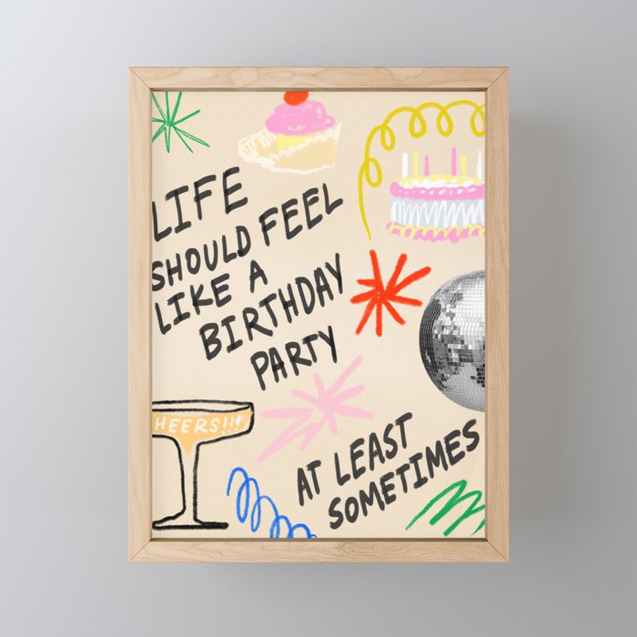 Good Times Mini Art Print Gallery Image 1