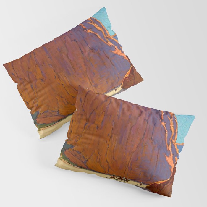 âSunset Canyon de Chellyâ by Edgar Payne Pillow Sham Gallery Image 3