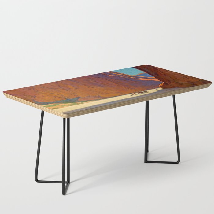 âSunset Canyon de Chellyâ by Edgar Payne Coffee Table Gallery Image 1