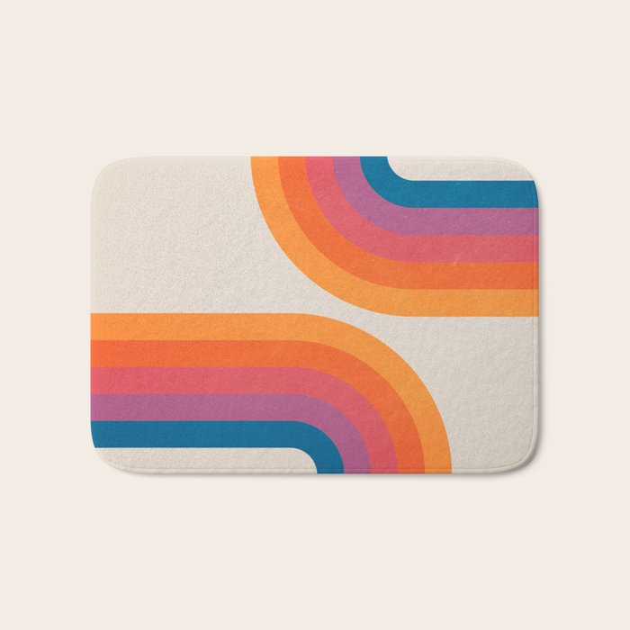 Vintage California Sun: Arches 02 Bath Mat Gallery Image 1