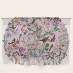 Bird menagerie mauve Wall Hanging Gallery Image 1