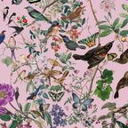 Bird menagerie mauve Coffee Mug Gallery Image 2