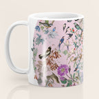 Bird menagerie mauve Coffee Mug Gallery Image 3