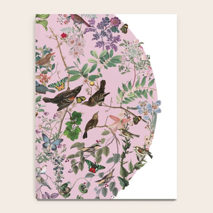 Bird menagerie mauve Notebook Gallery Image 4