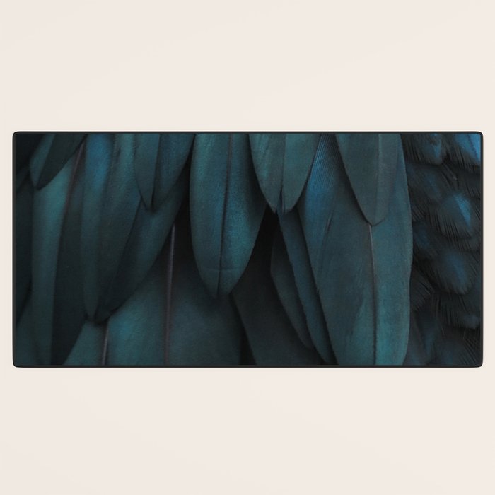DARK FEATHERS Desk Mat Gallery Image 3