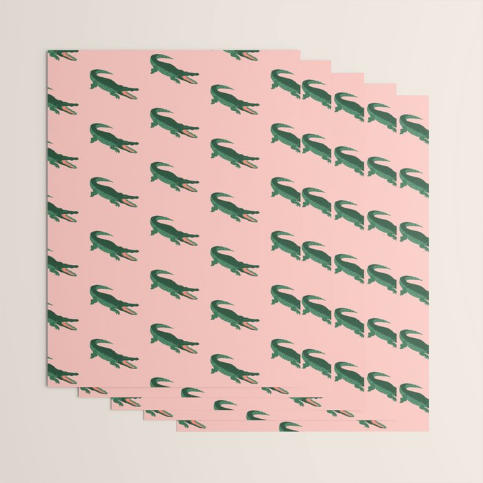 Aligator  Wrapping Paper Gallery Image 3