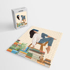 Lost in my books Jigsaw Puzzle Gallery Image 2
