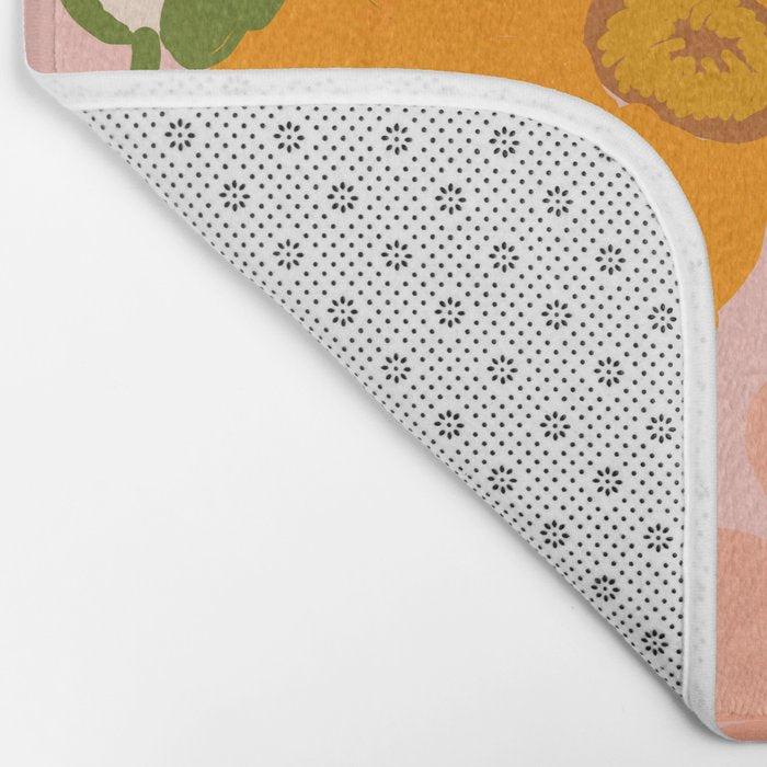 Flower Market - Ranunculus #4 Bath Mat Gallery Image 2