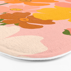 Flower Market - Ranunculus #4 Bath Mat Gallery Image 3