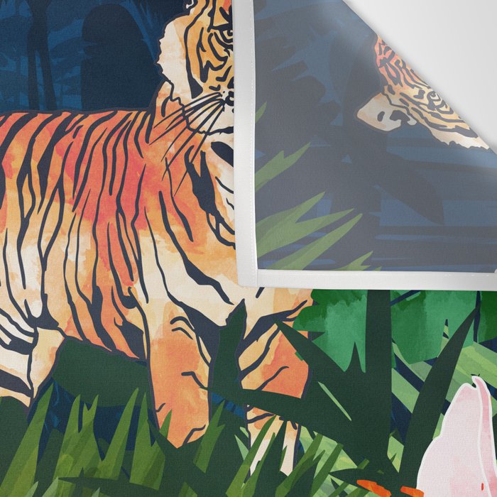 Tiger Dream Wall Tapestry Gallery Image 3
