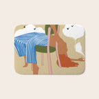 Smoking Up And Making Clouds Bath Mat Gallery Image 1