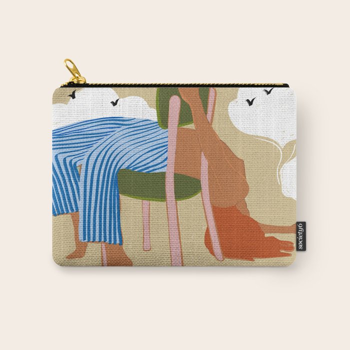 Smoking Up And Making Clouds Carry All Pouch Gallery Image 1