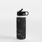 Black Marble Water Bottle Gallery Image 1