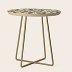 Ivory Acetate Tortoise Shell Side Table Gallery Image 1