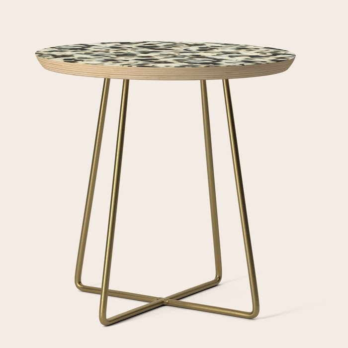 Ivory Acetate Tortoise Shell Side Table Gallery Image 1