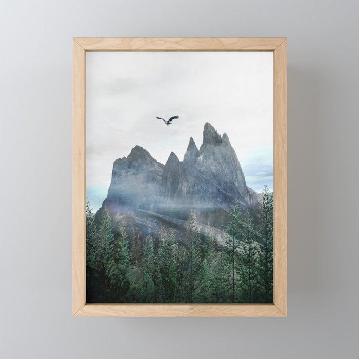 Mountains 13 Mini Art Print Gallery Image 1