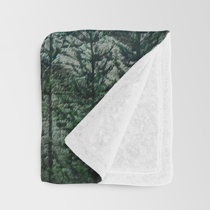 Mountains 13 Throw Blanket Gallery Image 3