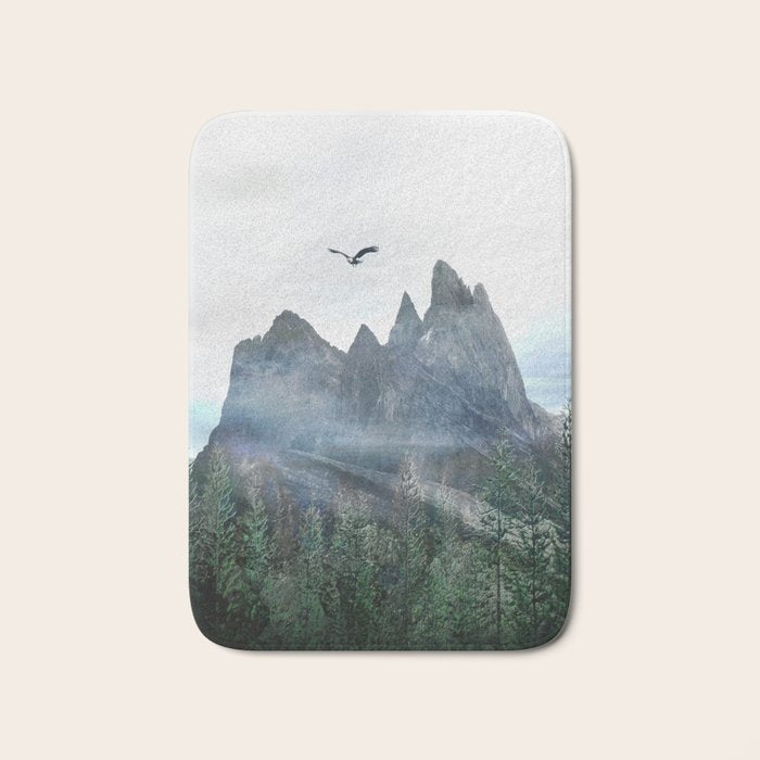 Mountains 13 Bath Mat Gallery Image 1