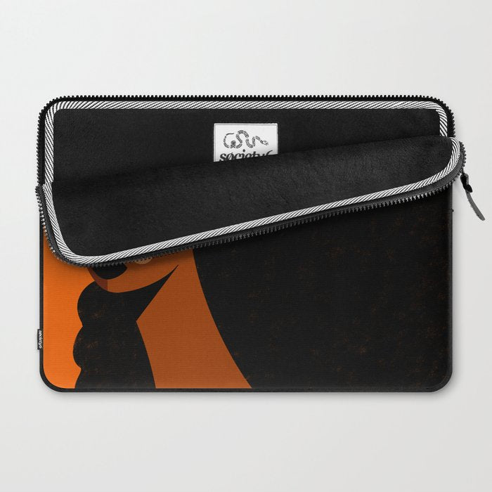 Portrait of Silent Strength Laptop Sleeve Gallery Image 2