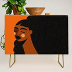 Portrait of Silent Strength Credenza Gallery Image 1