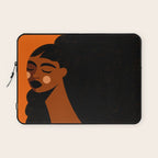 Portrait of Silent Strength Laptop Sleeve Gallery Image 1