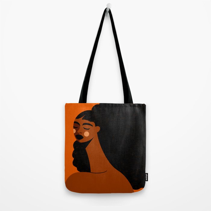 Portrait of Silent Strength Tote Bag Gallery Image 2