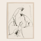 Modern Cat Sketch Poster Gallery Image 4