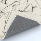 Modern Cat Sketch Rug Gallery Image 4