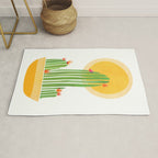 Golden Summer Cactus Rug Gallery Image 1