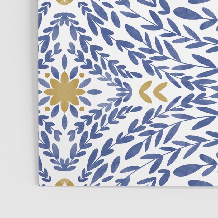 Intricate modern nature tile B Poster Gallery Image 3
