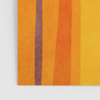 Orange Blue Yellow Beige Modern MCM Art Poster Gallery Image 3