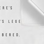 Remember, Kid, There's Heroes and There's Legends. Heroes Get Remembered... -The Sandlot Wall Tapestry Gallery Image 3