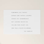 Remember, Kid, There's Heroes and There's Legends. Heroes Get Remembered... -The Sandlot Welcome Mat Gallery Image 1