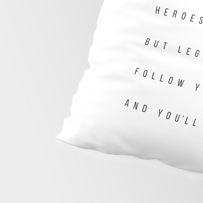 Remember, Kid, There's Heroes and There's Legends. Heroes Get Remembered... -The Sandlot Pillow Sham Gallery Image 4