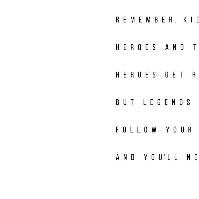 Remember, Kid, There's Heroes and There's Legends. Heroes Get Remembered... -The Sandlot Coffee Mug Gallery Image 2