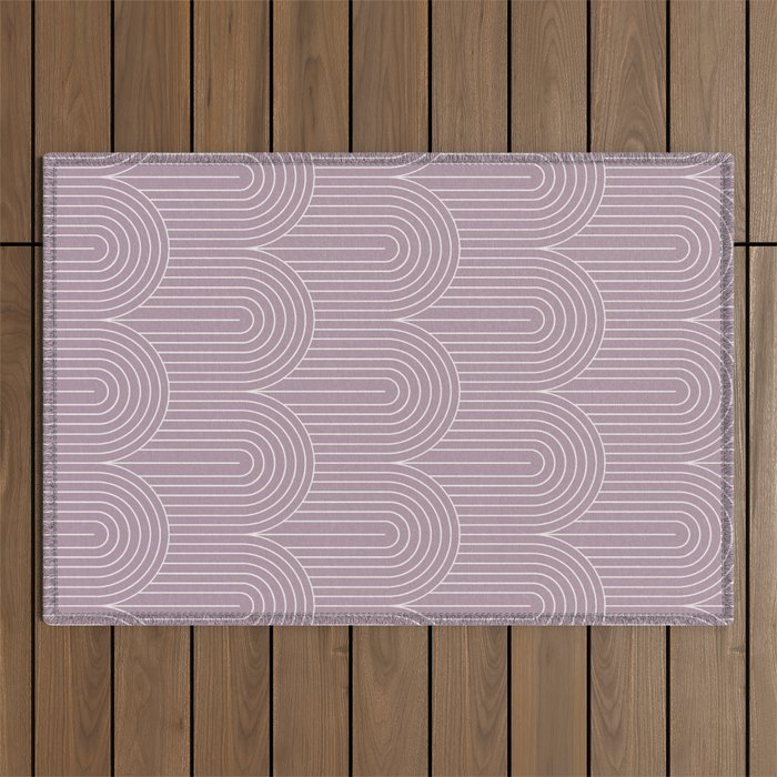 Art Deco Arch Pattern LII Outdoor Rug Gallery Image 1