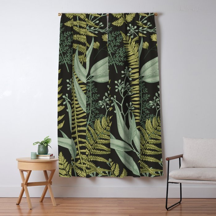 Botany #7 Window Curtain Gallery Image 1