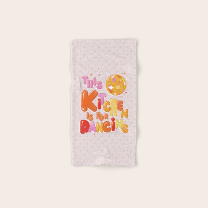 This Kitchen Is For Dancing Bath Towel Gallery Image 1