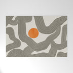 Sun among trees Welcome Mat Gallery Image 1