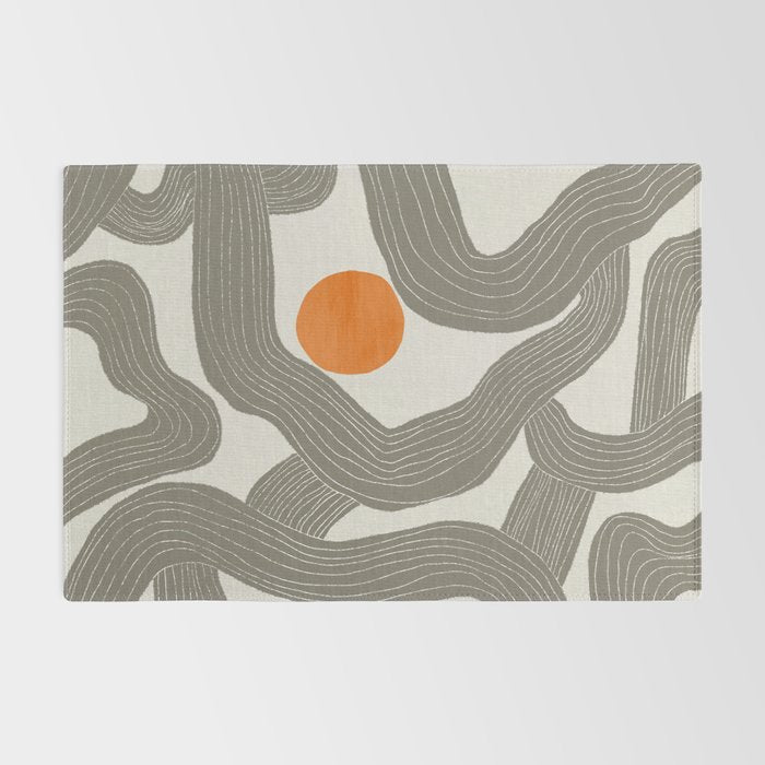 Sun among trees Rug Gallery Image 2