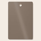 Truffle Brown Solid Color Cutting Board Gallery Image 1