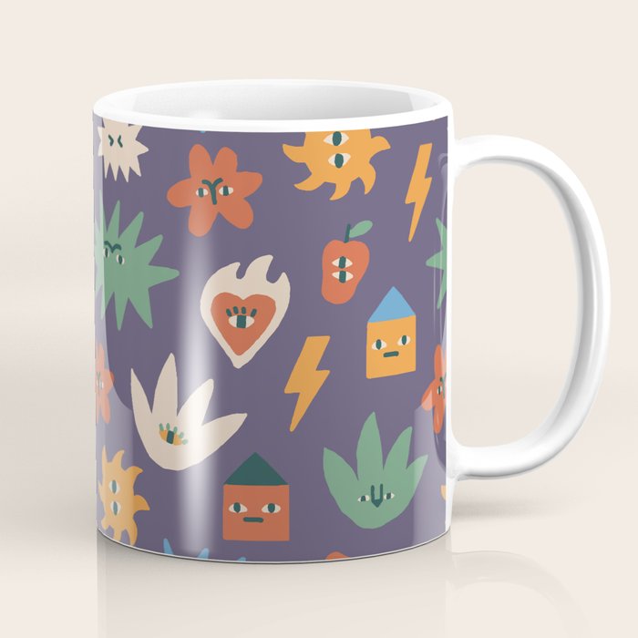 Funky faces Coffee Mug Gallery Image 1