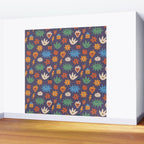 Funky faces Wall Mural Gallery Image 2