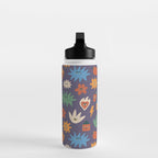 Funky faces Water Bottle Gallery Image 3