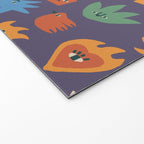Funky faces Welcome Mat Gallery Image 2