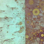 Autumn Birch Tree Abstract Coffee Mug Gallery Image 2