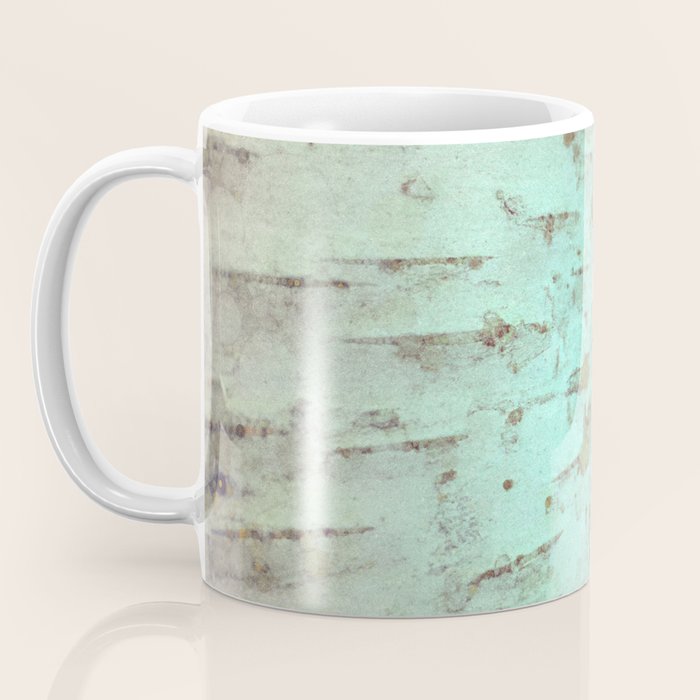 Autumn Birch Tree Abstract Coffee Mug Gallery Image 3