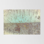 Autumn Birch Tree Abstract Rug Gallery Image 2