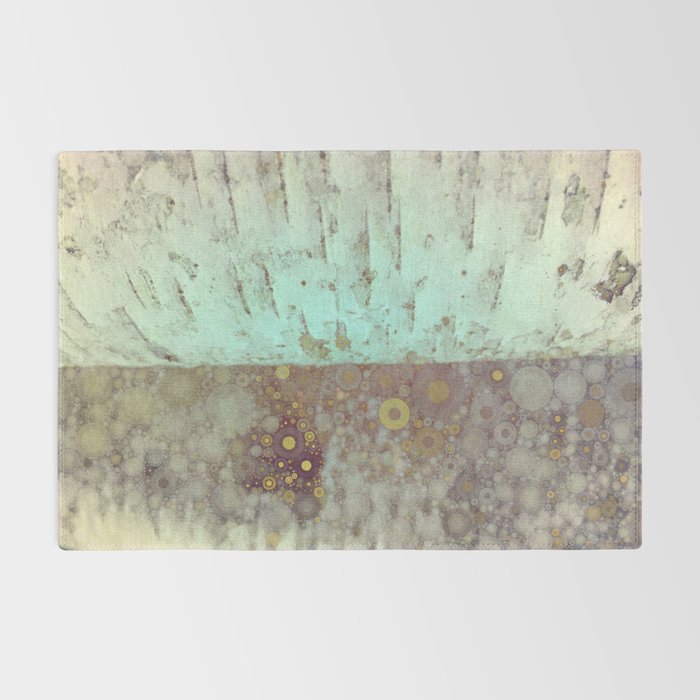 Autumn Birch Tree Abstract Rug Gallery Image 2